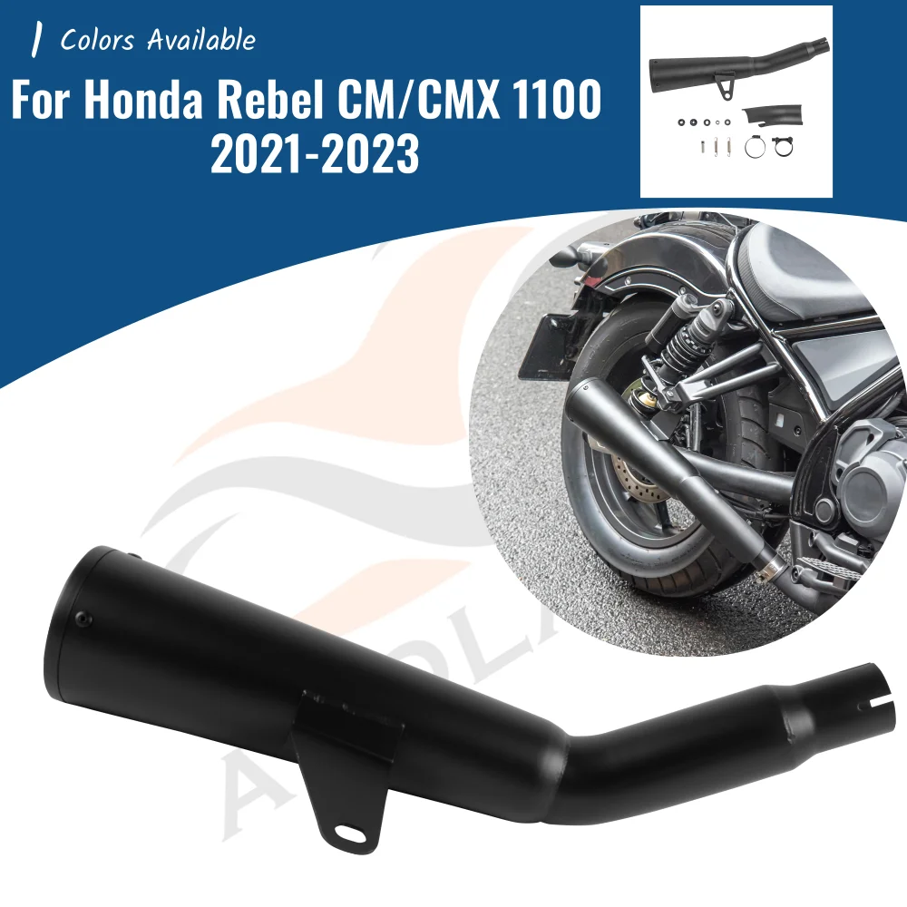 MotorcycleExhaustMufflerPipeModifiedPartForHondaRebelCM1100