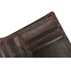Fashion Men Wallet Genuine Leather 3D Dragon Design Short Wallets Retro Male Purse Business Card Holder Money Bag 3