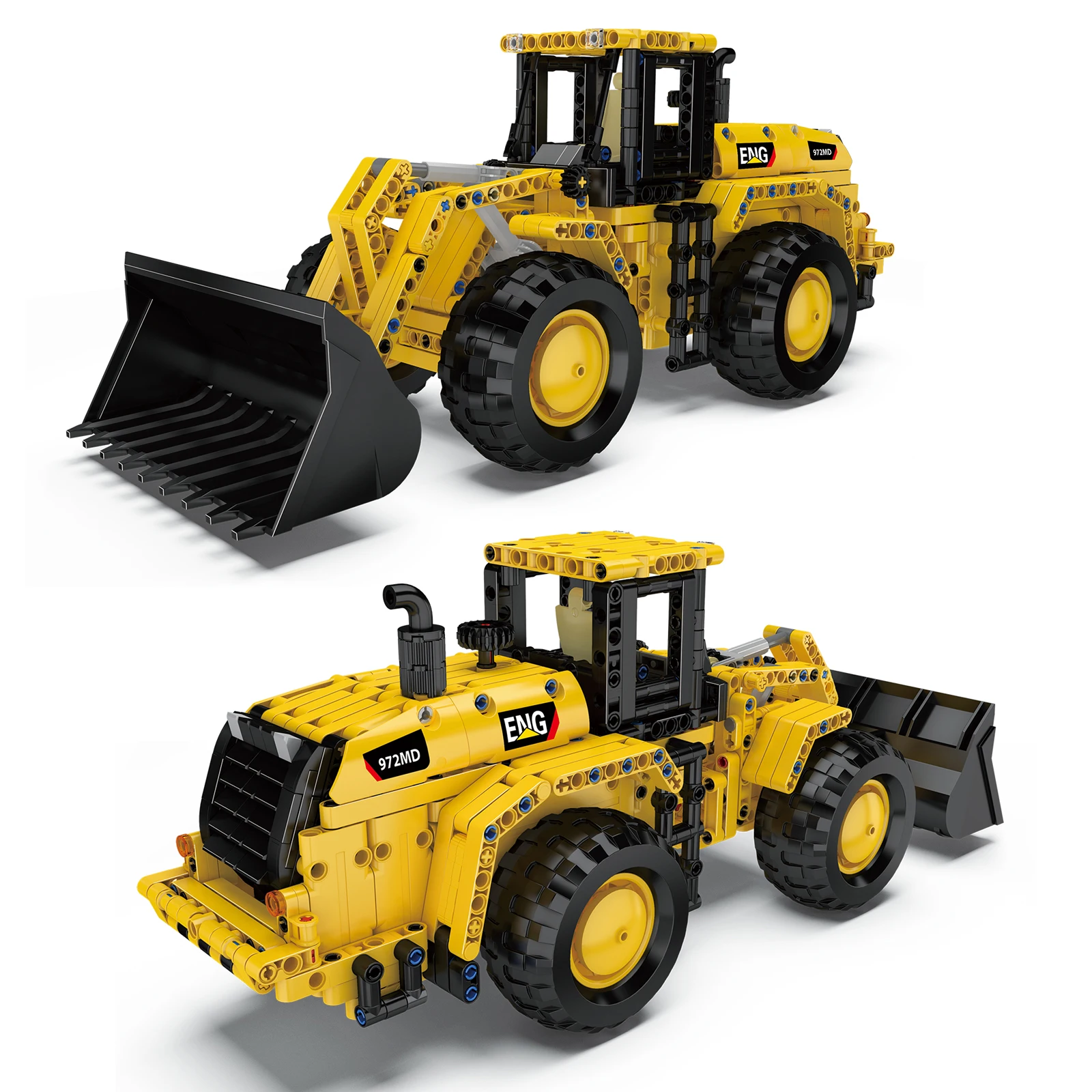 Mould King 17084 Wheel Loader view 3