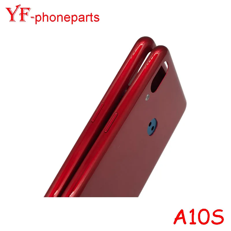 iphone mobile frame For Samsung Galaxy A10S A107 Back Battery Cover Rear Panel Door Housing Case Repair Parts aluminium frame phone