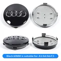 4Pcs Black - 60mm