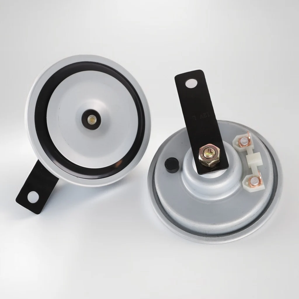 Electric Car Horns 12V Preiu Quality Supertone Etal Horns Black Protective Loud High And Low Tone Twin Disc Horns Replaceent - View #13