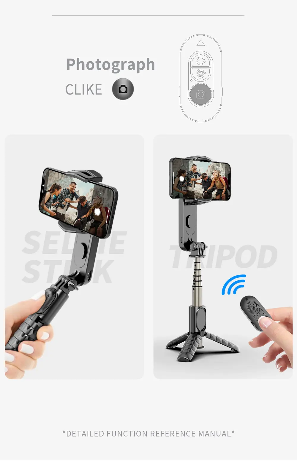 fio bluetooth com luz de preenchimento selfie