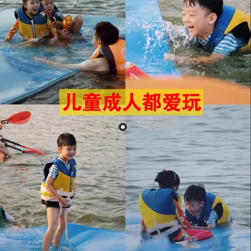 180cm Water Blanket XPE Fun Toys Summer Water Floating Bed The Softest Float Mat for Entertainment Foam Mattress