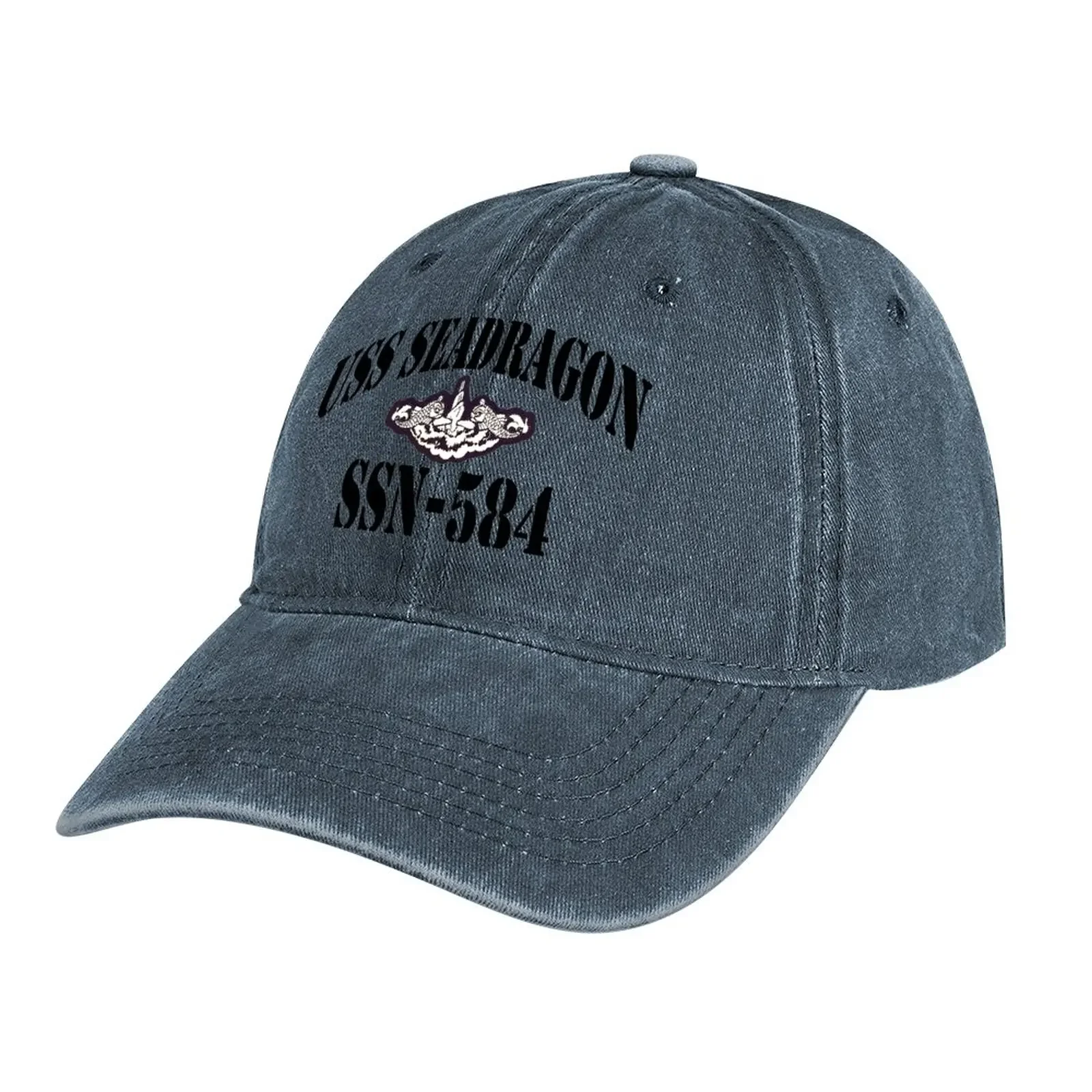 

USS SEADRAGON (SSN-584) магазин шифт ковбойская шляпа модная пляжная шляпа большого размера шляпа для женщин и мужчин