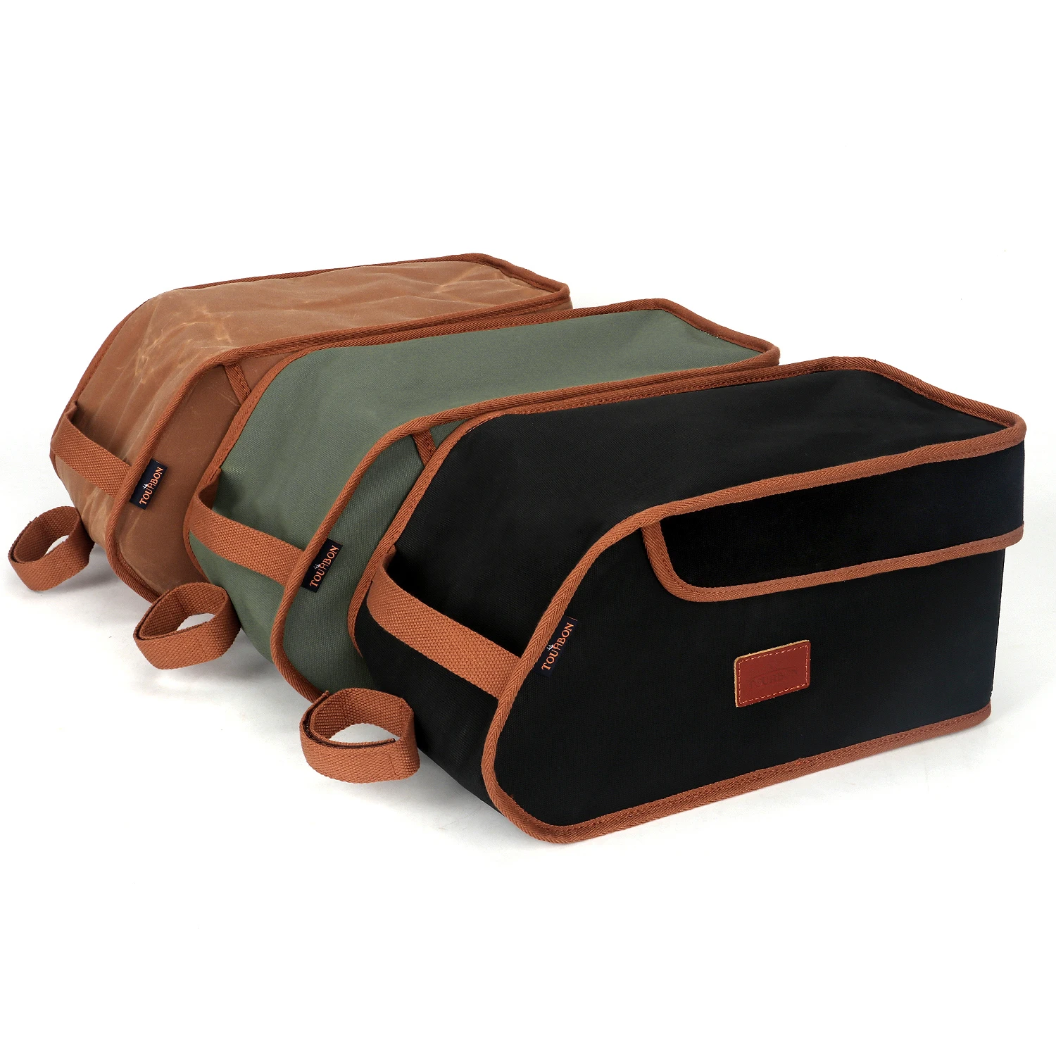 

Tourbon Cycling Accessories Bicycle Rear Rack Insulated Trunk Cooler Bags Canvas Bike Seat Tail Bags Choose Color Traveling
