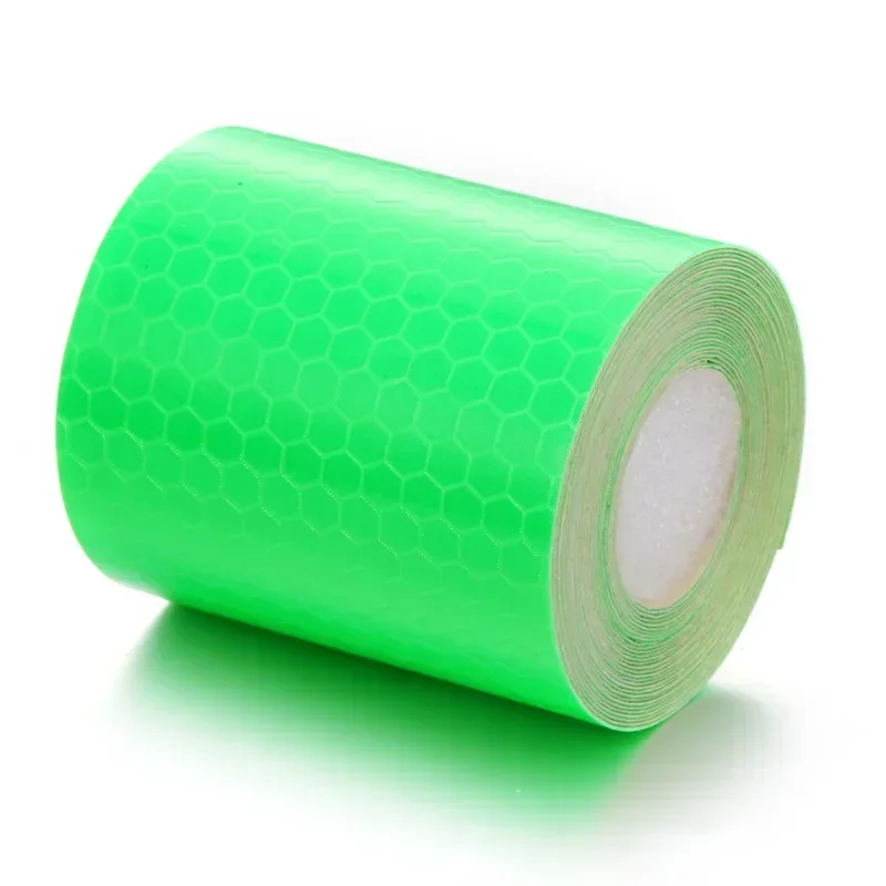 100cmx5cm/roll Car Reflective Tape Stickers Night Warning Reflective Tape for Bicycle Passers Safety Protection Glow Tape