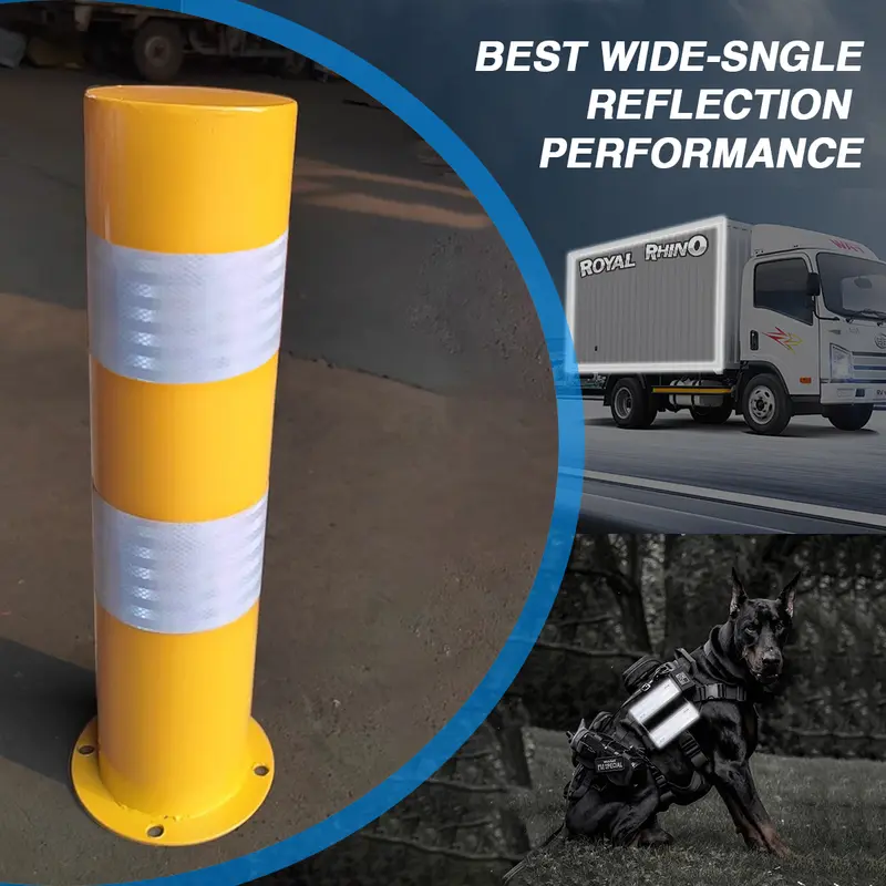 Car Truck Reflective Safety Tape Warning Night Light Waterproof Trailer Reflector Sticker For Car Truck Warning Safety - Image 5