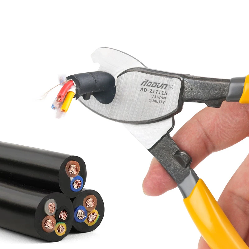 BAIHU 6/8/10 inch Insulated Cable Cutter Electrician Professional Pliers Shock Wire Stripper Pliers Cable Scissors Hand Tools image 3