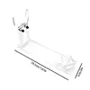 1pcs Clear Acrylic PistolDisplay Stand Handgun Display Holder Stand GunOrganizer Toy GunStorage Rack Display Stand Holder 6