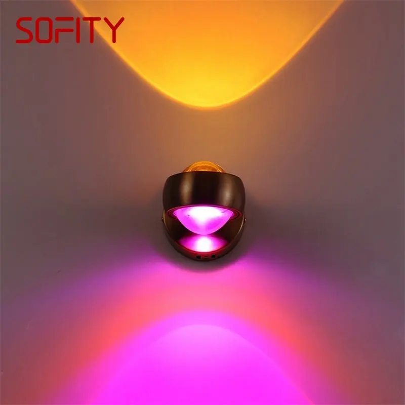 

SOFITY Modern Interior Wall Lamp Creative Atmosphere Sunset Decoration Living Room Corridor Hotel