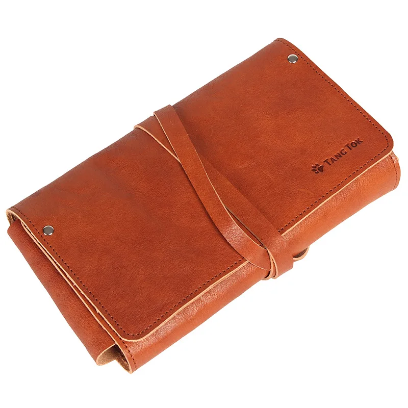 

Портативный Дорожный Чехол из воловьей кожи с двойной трубкой, чехол из овечьей кожи для курения табака, аксессуары для курения, подарок для мужчины, отца, мужа