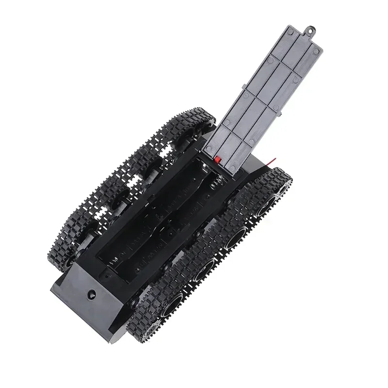 Assemblage du kit châssis robot tank RC avec chenilles, prêt pour l'installation sur Arduino