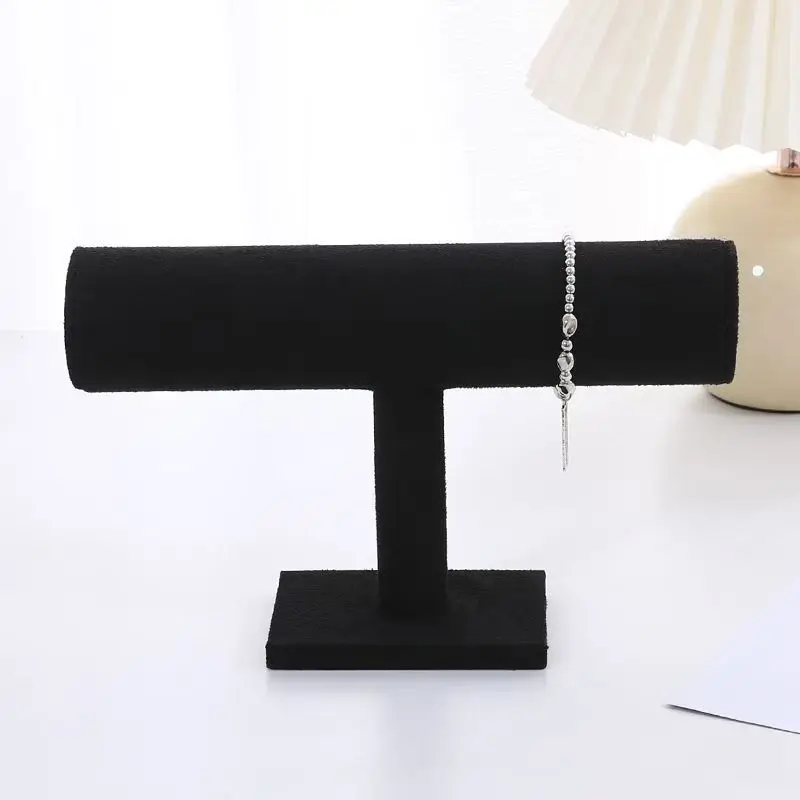 Jewelry Chain Hairband Watch Necklace Bracelet Display Stand Rack Holder T-bar Bracelet Display Stand Holder Watch Display