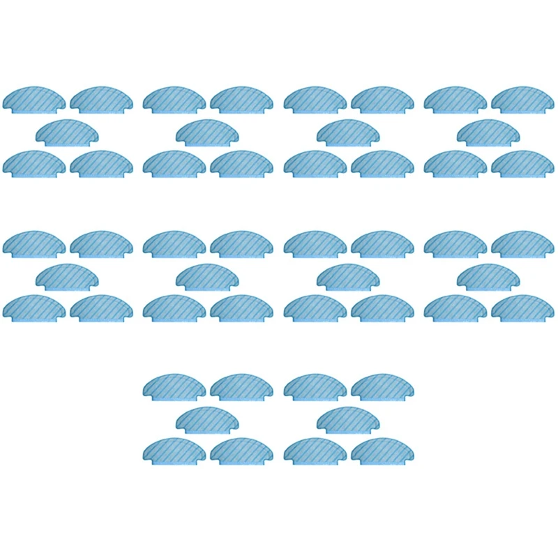 

50 Pcs Vacuum Cleaner Mop Cleaning Cloths For Ecovacs Deebot T8 Vacuum Cleaner Accessories Replacement Cloth Parts