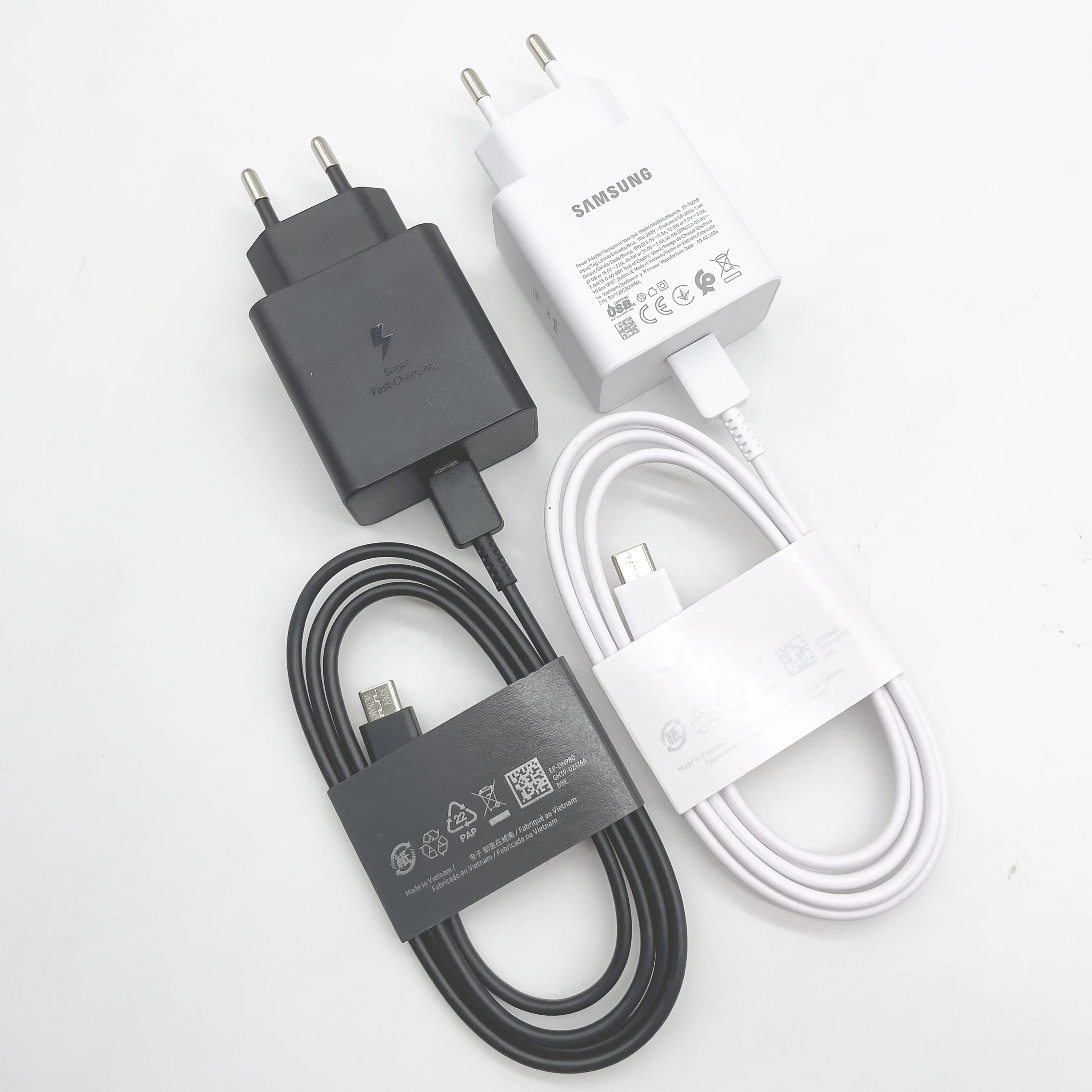 Samsung 60W PD Power Adapter with Super Fast Charging and Type C Cable