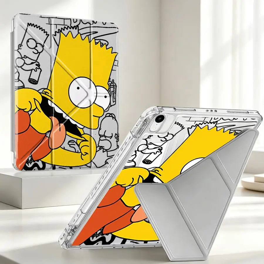 The Simpsons Anime Tablet Case with Pen Slot Cover