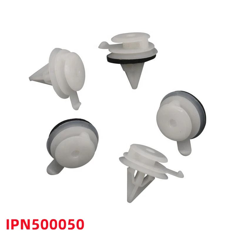 

100Pcs Auto Nylon Bumper Fasteners Fender Rivet Clamps Push Type Car Retainer Clip IPN500050 D460