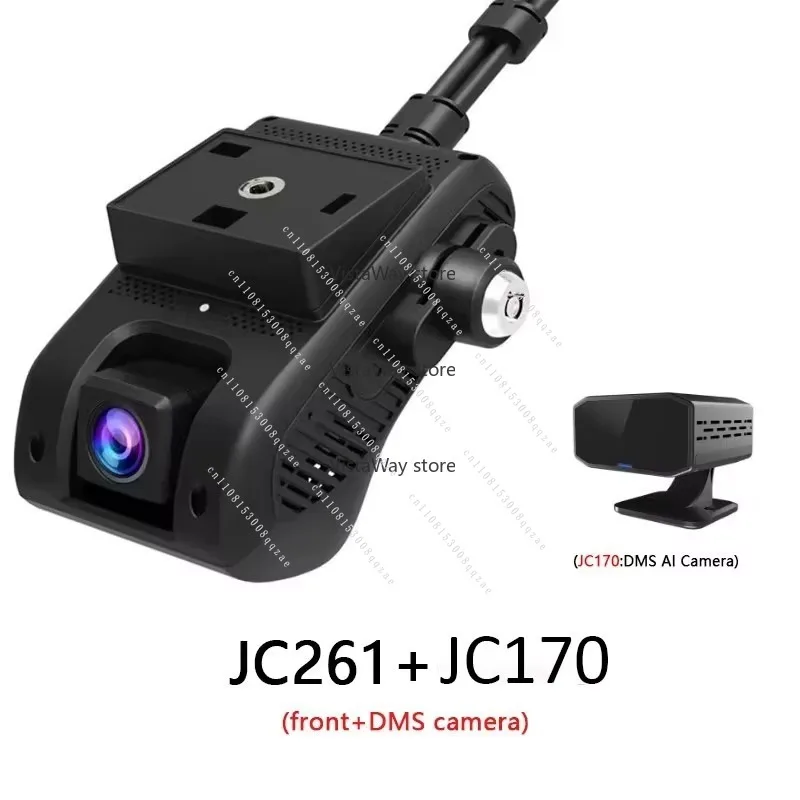 JI MI JC261 자동차 대시캠 모바일 MDVR JC261P 차량용 DVR(DMS 캐빈 후방 카메라 포함)에 적합