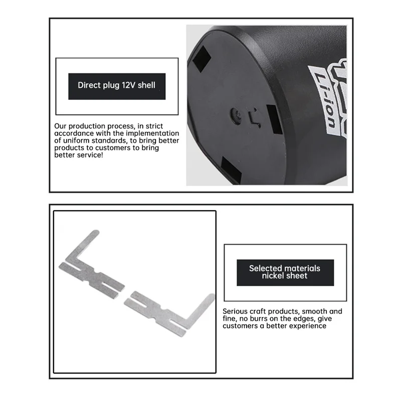1Set Plug-in 12V Power Tools Battery DIY Kit 3S Lithium Ion Battery Charger/Discharger Protection Board For Power Drill Chainsaw