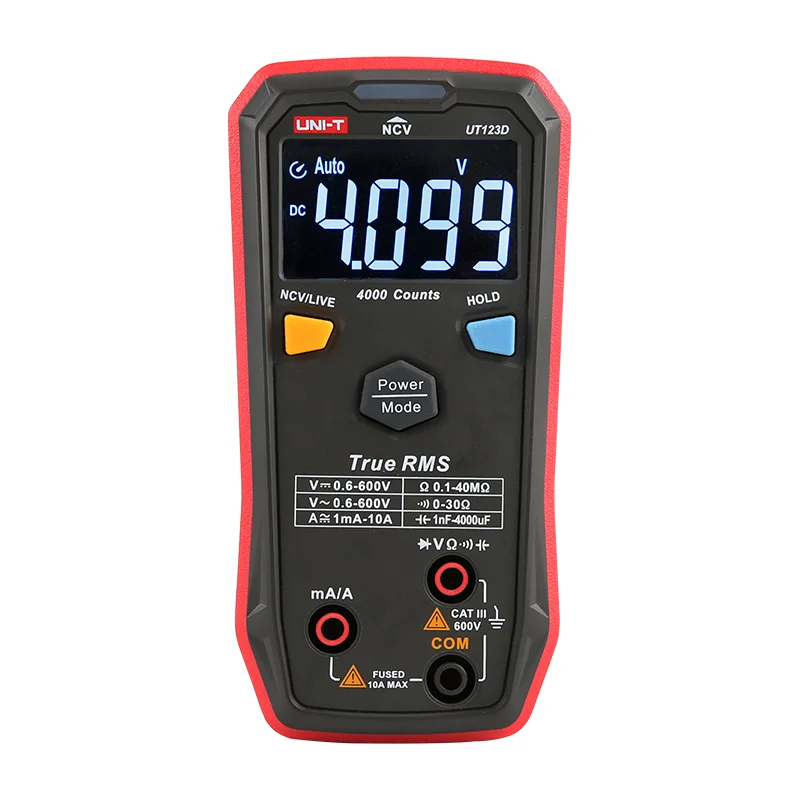 UNI-TUT123MiniDigitalMultimeterGUARANTEEDACDCVoltageResistanceTemperatureElectricalNCVTesterEBTNDisplayUT123D-AliExpress1420