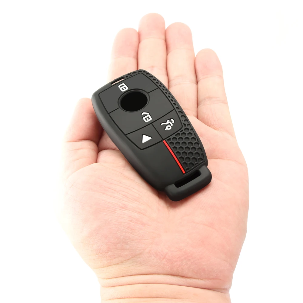 Silicone Key Cover Case - 4 Button Protection