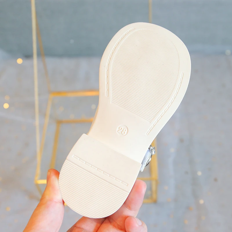 Girls Non Slip Soft Sole Dress Shoes for Autumn