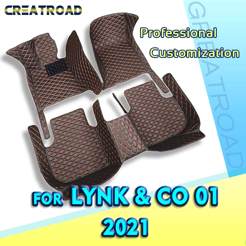 Floor Mat Car Floor Mats Floor Mats Car Floor Mats For Lynk & Co 01 Auto Foot Pads Automobile Carpet Cover Interior Accessories