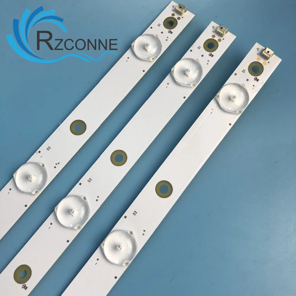 Faixa de Luz Led para Retroiluminação. Lâmpadas de 620 mm com Lâmpadas 32 Lh500d 32pft550 60 Refletores Lb32080 E465853 32phs5301 12 32pfs4132 12. - Imagem 6