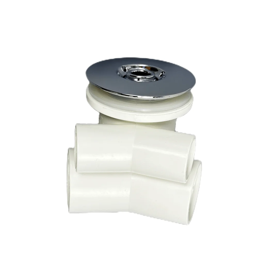 Massage Bathtub Air Jet &Phi;65mm Cover 32mm Water-in Jet Nozzle Chromed Cap PVC Body Massage Bathtub Bubble Ultra-thin Flat Nozzle Hot Tub Water Jet