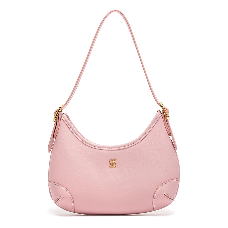 حقيبة كتف نسائية كلاسيكية فاخرة جديدة، بتصميم بلون...