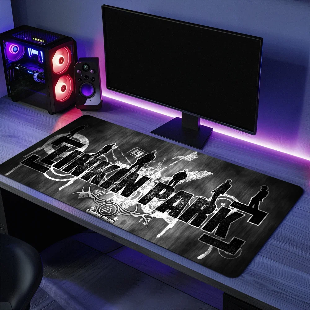 L-Linkin Hot Band Park For Computer Game Big Keyboard Office Large Mouse Mat Pad Anti-slip Rubber PC Mice 3