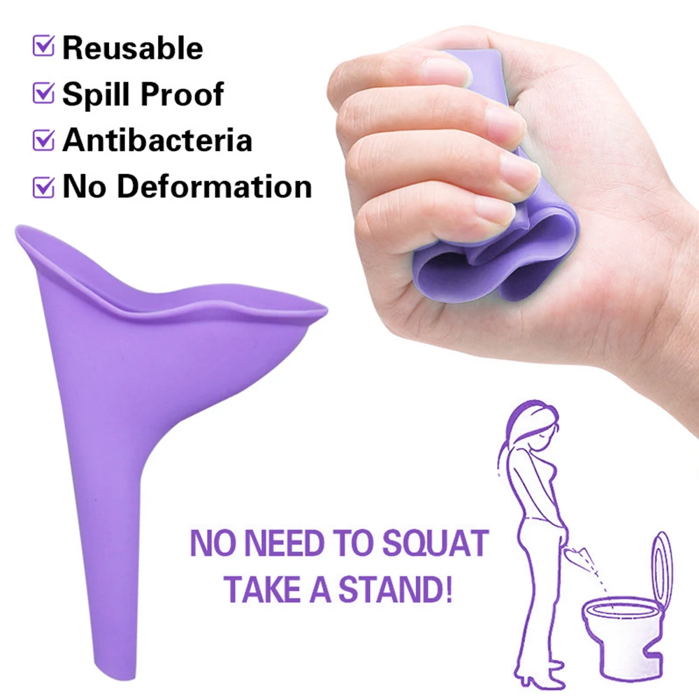 Orinello Da Donna In Silicone - Riutilizzabile Per Viaggi E Campeggio - Foto 9