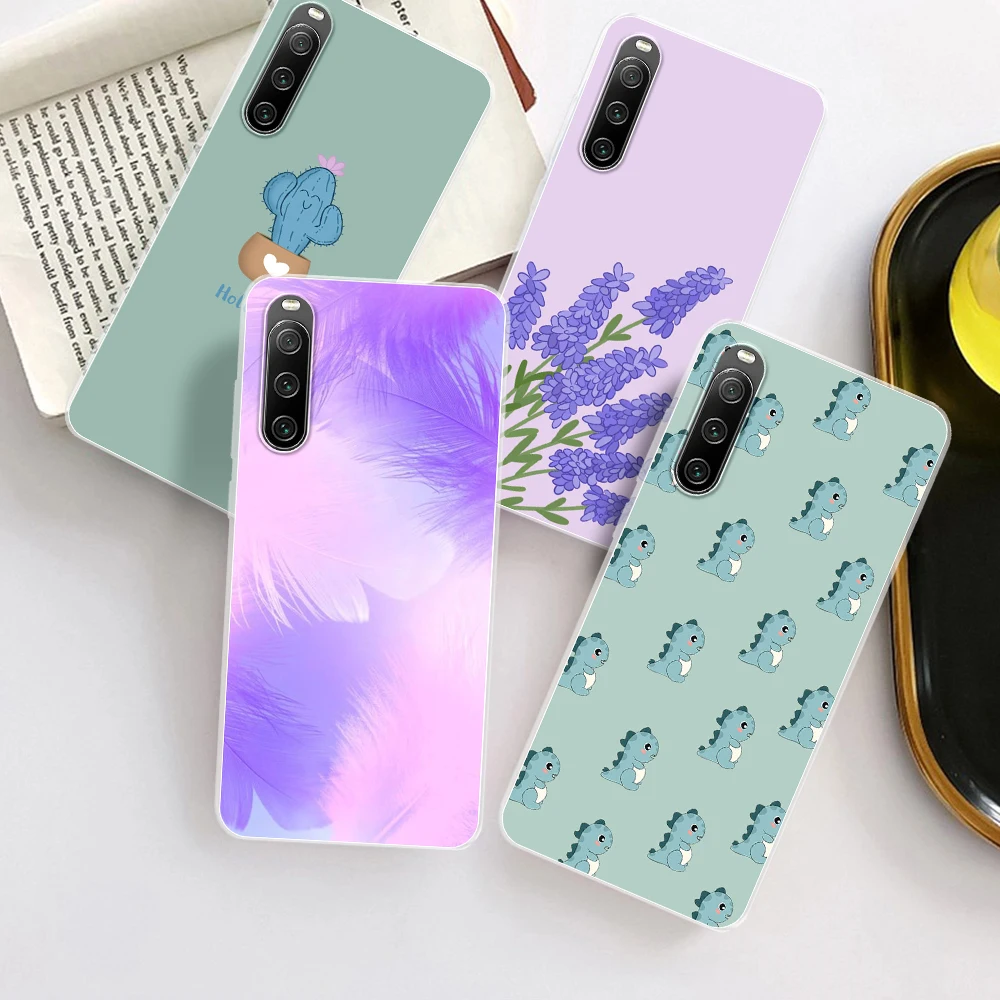 Per Sony Xperia 10 Iv Case Clear Soft Silicone Protect Cover Custodie Per Telefono Per Sony Xperia 5 Iv Coque Per Sony Xperia 10 Iv Fundas