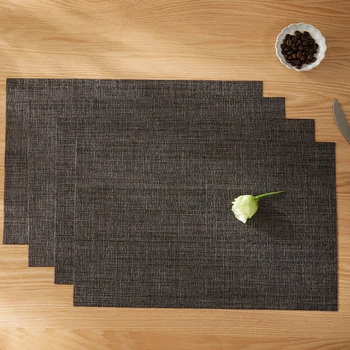 Woven PVC Placemat Set 1