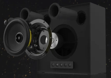 2022 최고의 TWS 5.0 스피커 전문 무대 액티브 모니터 스피커, USB 니필드 무선 스튜디오 모니터 녹음 용