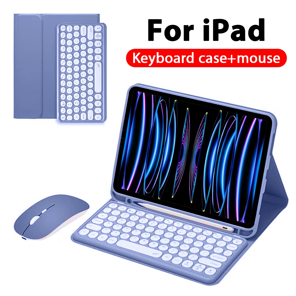 

Беспроводная клавиатура и мышь Magic для iPad Pro 11 12,9 Air 5 4 3 10 поколения