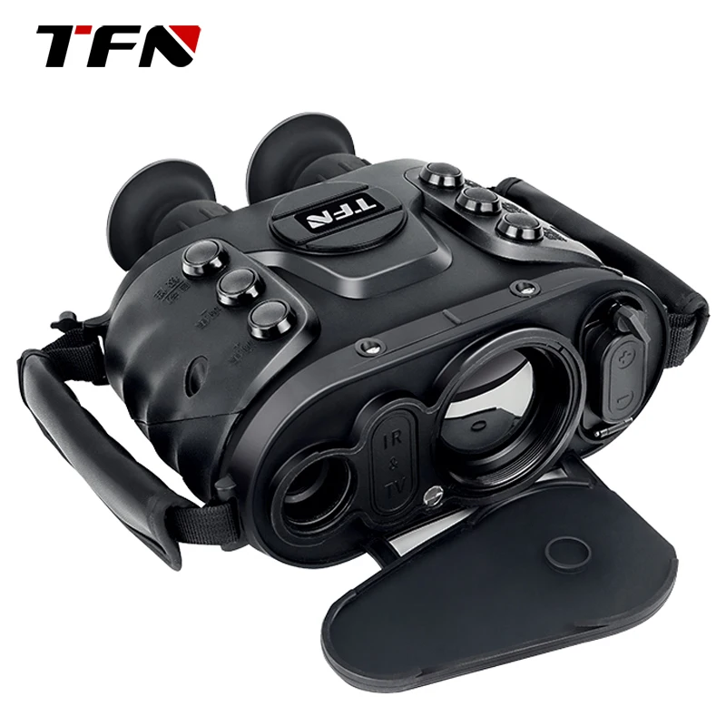 TFNTD85HandheldBinocularMultifunctionalThermalImagingCameraTelescopeWIFIOutputVideo