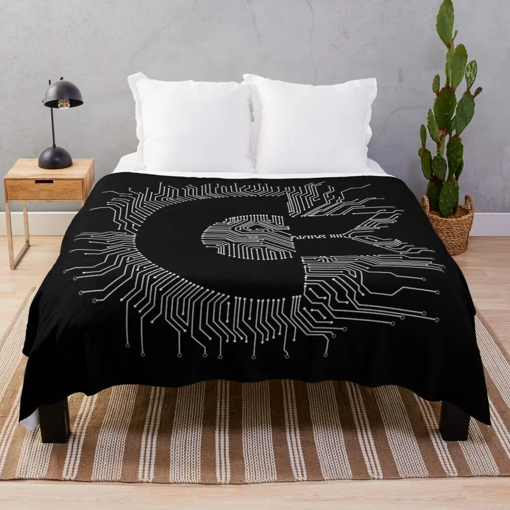

Commodore Circuits Throw Blanket christmas gifts for sofa Travel Loose Blankets
