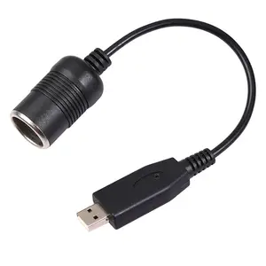 35cm 5V USB Typ C Stecker auf 12V Auto Zigaretten anzünder Netzteil 10W  Buchse Buchse Konverter Adapter kabel für Staubsauger c - AliExpress