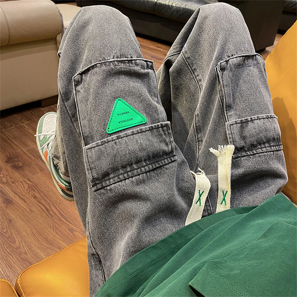 2023 Pocket Cargo Pants Casual Autumn Cotton Military Jeans Tactical Trousers for Men Clothing pantalones hombre y2k streetwear