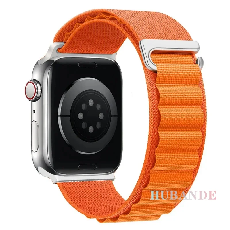 Alpine Loop Nylon Strap for Apple Watch - Vibrant and Durable Design