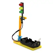 

Educational Practical for Kindergarten 1Set Technology Kit Handmade Traffic Light Technology Kit Kit Technology Kit
