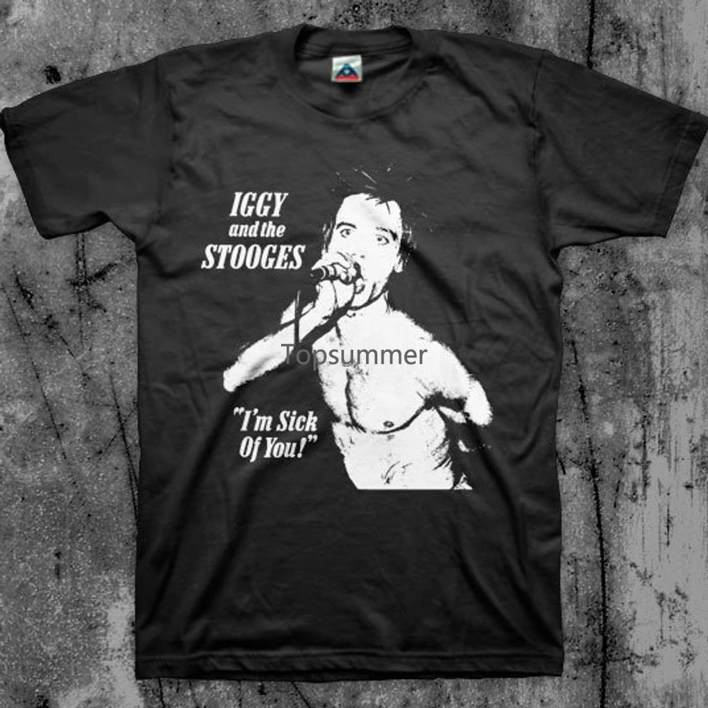 

Iggy And The Stooges T Shirt. Proto Punk Band