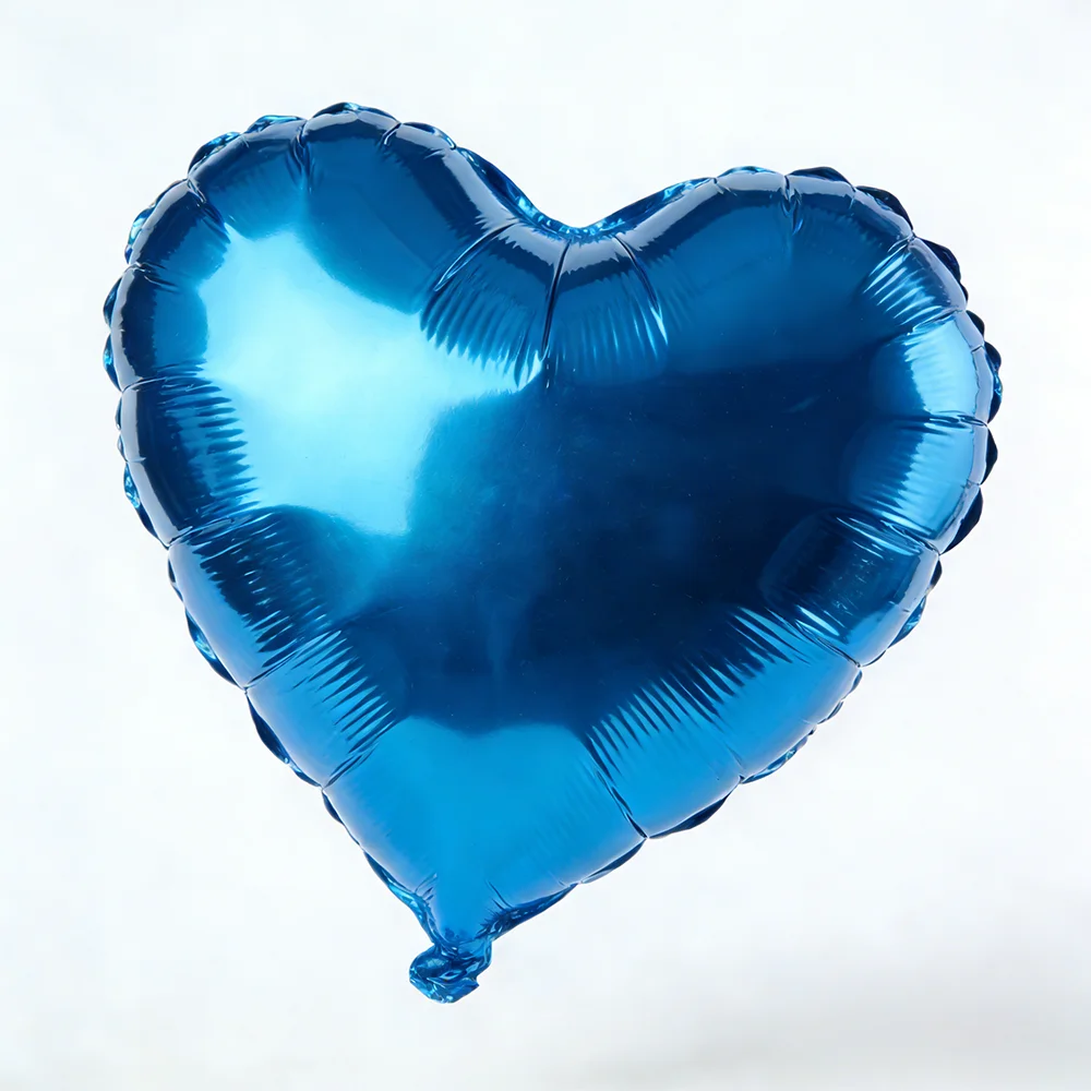 6 Stück 18 Zoll Herz Aluminium-Membranballons Hochzeitsdekoration Valentinstag Roségold Grün Silber Rot LOVE Heliumballon – Detail 3