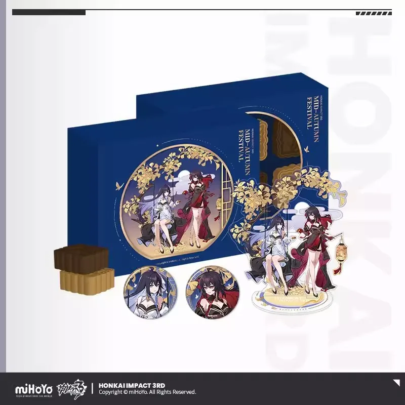 

2023 HONKAI IMPACT 3RD MID-AUTUMN FESTIVAL Commemorative Gift Box Game Official MiHoYo SEELE Cosplay Animation Accessories Set