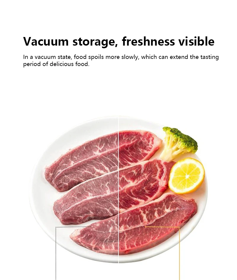 Description Picture 6 of itemMini Wireless Vacuum Sealer Household Vacuum Food Bag Rechargeable Laminator Kitchen Packaging Machine