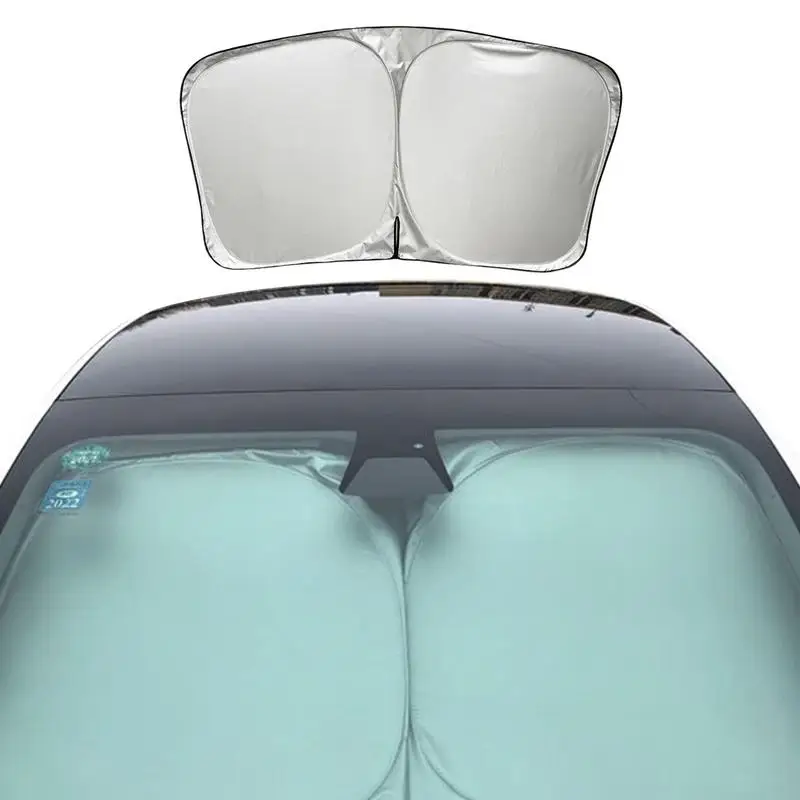 

Car Sun Shade Protector Parasol For Tesla Model 3 Y X S Auto Front Window Sunshade Covers Sun Protector Interior Windshield