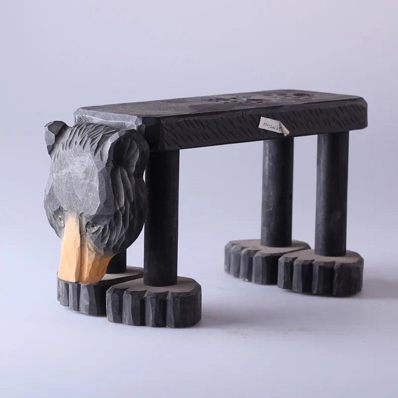 Tanio Zwierząt z litego drewna kreatywny dom stołek dla dzieci sklep