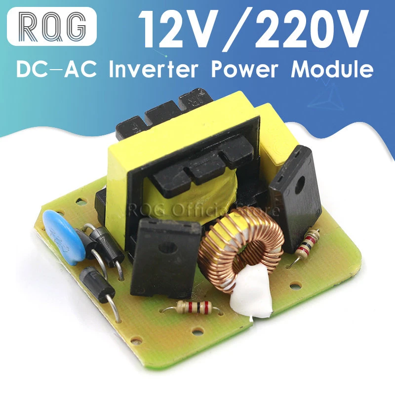 12v To 220v Step Up Power Module 35w Dc-ac Boost Inverter Module Dual ...